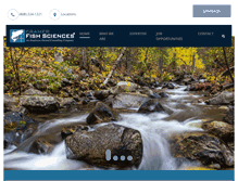 Tablet Screenshot of fishsciences.net